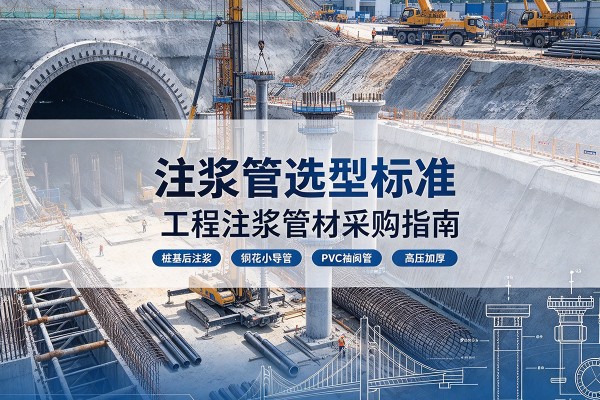 乳源注浆管选型标准