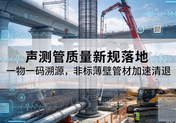 乳源声测管质量新规落地，一物一码溯源，非标薄壁管材加速清退