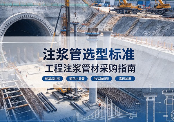 乳源注浆管选型标准